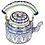 iHandikart Hand Painted Designer Aluminium Kettle for Tea/Coffee, Home Décor& Gift Purpose. Capacity 1 L, Size 8.5"x5.5"x8.5"(IHK5085) image 1