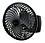 Kenvi US Black Wall Fan 9 inch Wall Fan with High Speed Copper Motor All Purpose 3 in (Table Fan, Wall fan, Ceiling fan) Fan 1 Season Warranty Non Oscillating fan || Model- Black Cutie || WS54 image 1