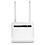 Layfuz 4G Router with SIM Card Slot WiFi Hotspot 2.4G 300M s+5.8G 750M s Max 10 Devices WPS Encryption USB Powered White, EU Version image 1