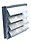 DRONIC Iron and Aluminium Exhaust Fan Louver (9-inch, Silver) (9 x 9 x 2) image 1