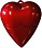 Microware 16GB Red Plastic Heart ShMicroware Designer Pendrive image 1