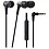 Audio-Technica ATHCKR3ISBK in-Ear Headphones (Black) image 1