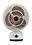 VARSHINE Wall Cum Table fan 3 in 1 Fan Limited Edition Cutie fan Non Oscillating Fan High 3 Speed mode with powerful Copper motor HSLV Technology Make in India 9 inch Model – White Cutie || XA58 image 1