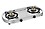 Sunflame Stainless Steel Liquefied Petroleum Gas Optra 2 Burner Stove - Open image 1