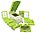 Tims Plastic Vegetable & Fruit Chipser with 11 Blades + 1 Peeler Inside, Vegetable Chopper, Vegetable Slicer, Fruit Cutter, Fruit Slicer, (Chopper, Green) image 1