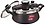 Prestige Clip on hard anodised 5 ltr pressure cooker Universal Lid along and glass lid with ladle holder-20326 image 1