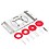 Eryue Aluminum Alloy Router Table rt Plate Trimming Hine Engraving Tool Flip d with 4 Rings for Woodworking image 1