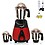 Su-mix NBTLBREP21 600-Watt Mixer Grinder with 3 Jars and Free 200W Hand Blender (1 Wet Jar, 1 Dry Jar and 1 Chutney Jar) - Black BlackRed image 1