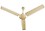 Polycab Zoomer High Speed 1200 mm 1 star rating Ceiling Fan (Brown) image 1