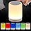 KANHAEMPIRE Wireless Night Light LED Touch Lamp Speaker with Portable Bluetooth & HiFi Speaker with Smart Colour Changing Touch Control, USB Rechargeable, TWS - Multi Colour image 1