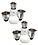 BAJAJ 410167 GLORY 500 W Mixer Grinder (3 Jars, White, Black) image 1