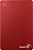 Seagate Backup Plus Slim 2 TB External Hard Disk (Red) image 1