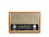 NB NoizzyBox Retro XXL 4 Band Radio Wireless Bluetooth Speaker with Remote and Equalizer (Gold) image 1