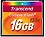 Transcend TS16GCF133x 16GB Compact Flash image 1
