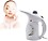 2 in 1 Handheld Steamer Facial Handheld Garment Travel Steamer for Clothes Portable Fabric Steam Brush Face and Nose, Cold and Cough (Multicolor) image 1
