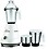 Orient Electric MG7504G 750 Watts Mixer Grinder with 3 Jars (White and Grey) image 1
