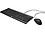 HP C2500 Multimedia Slim USB Wired Keyboard and Optical Mouse Combo (J8F15AA) image 1
