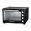 Wonderchef Oven Toaster Griller (OTG) - 40 litres, Black - with Rotisserie,Auto-Shut Off, Heat-Resistant Tempered Glass, Multi-Stage Heat Selection | | Bake, Grill, Roast | Easy Clean image 1