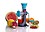 Naksh Enterprise Fruit and Vegetable Mini Juicer with Waste Collector (Multicolour) image 1