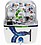 Water Solution Aquafresh Aura line 15 L RO+UV+UF+TDS+Mineral Electrical Ground Water Purifier(White+Blue) image 1