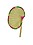 Pink & Green Palm Leaf Hand Fan (Pack of 3) image 1