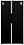 Panasonic 592 L Wifi Inverter Frost-Free Side by Side Refrigerator (NR-BS62GKX1, Black, Premium Glass Finish) image 1