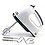 Luxdhara Scarlet Stainless-Steel Electric Hand Mixer Beater Easy Mix Cake Egg Cream Food Bakery Blender with High Smoothly blades attachment 7-Speed Control & Detachable For Kitchen image 1