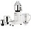 Preethi Eco Plus - MG 157_ Super Grind 750 W Mixer Grinder (4 Jars, White) image 1
