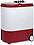 Whirlpool 9.5 kg 5 Star, Hard Water wash Semi Automatic Top Load Washing Machine White, Maroon  (ACE XL 9.5 Coral Red (5 YR)) image 1