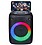 Zoook Music Blaster Bluetooth Party Speaker 14 watts Karaoke/USB/TF/AUX/Mic Input/RGB Lights/Bluetooth 5.0/Top Control Panel - (Black) image 1