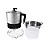 Wonderchef Prato Multi-Cook Kettle with Steamer 1.6L (Black/Silver) image 1