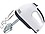 KHODIYAR Hand Mixer for Egg Beater and Food Blender with 7 Speed Handheld Processor Automatic Electric Kitchen Tool (White) image 1