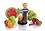 RADHE Mini Juicer Machine, Juice Maker Machine for Home, Deluxe Fruit & Vegetable Manual Juicer with with Steel Handle (Color May Vary) Multi Colour image 1