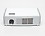 PLAY 3D (8000 lm / Wireless / Remote Controller) Portable Projector  (White) image 1