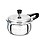 Pristine 18/8 Stainless Steel Tri Ply Induction Base Outer Lid Handi Pressure Cooker with Tadka Pan- 280ml(1.5 litres, Silver) ISI Marked image 1