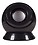 ubon bluetooth Bt17 black wireless speaker image 1