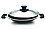 Mr. Light Stainless Steel Non-Stick Appachetty with SS Lid, 3 mm, Black image 1