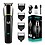 VGR V-191 Professional Rechargeable Cordless Beard Hair Trimmer Kit with Guide Combs Brush USB Cord for Men, Family or Pets, Black image 1