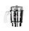 JESSTONE 0.5 Litre Mixer Jar Stainless Steel Chutney Jar Grinder Jar 500 ML (Silver) image 1
