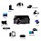 UNIC UC46 Portable 1080P 800x480 Resolution WiFi LED Projector image 1