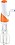 CAPitAL KITCHENWARE CK-215 0 W Hand Blender  (White, Orange) image 1