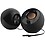 Creative Pebble 2.0 USB-Powered Desktop Speakers with Far-Field Drivers and Passive Radiators for PCs and Laptops (Black) image 1