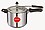 BALTRA Aluminum Stella Induction Pressure Cooker with Inner Lid ( Silver, 3 Liters) image 1