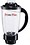 Prime Plus Abs Plastic 1500 ml Transperent Plastic juicer jar for Mixer Grinder. Black image 1