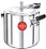Carnival Pressure Cooker Jumbo Regular Model 25 L Pure Virgin Aluminium Inner Lid Pressure Cooker (Silver) image 1