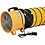 Global Industrial Portable Ventilation 12" Fan with 32' Flexible Ducting, Pack of 1 Yellow image 1