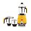 Suruchi Max Power 980Watts Mixer Grinder with 3 Stainless Steel jars. (2 Years Warranty on Motor). (Yellow) image 1