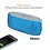 Amkette Trubeats Sonix Hi-Fidelity Bluetooth Portable Speaker with Mic, 9W Output, 8 Hours Playback, Rechargeable, NFC, AUX, Micro SD Card for Smartphone, Tablets & Laptops (Blue-Grey) image 1