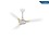 Crompton New Aura Designer 3D Anti-Dust Ceiling Fan with Duratech Technology - 1200 mm (Lotus Pearl White) image 1