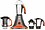Vidiem Acrylonitrile Butadiene Styrene Mg 541 A Vstar Evo Plus 750 Watts Mixer Grinder (4 Jars, Grey With Orange) image 1